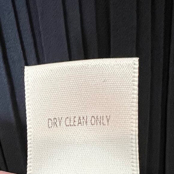 Lovestitch cami M black eyelash lace trim spaghetti strap pleated Y2K whimsygoth - Picture 10 of 10